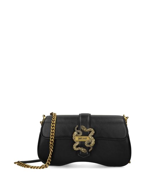 Borsa donna a spalla con fibbia logata JUST CAVALLI | 80RA4BA1ZSA89899